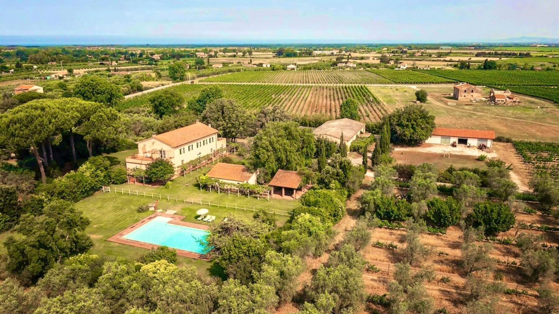 Bb Villa Bolgheri Mare Donoratico Ngoại thất bức ảnh